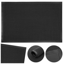 Wycieraczka do butów wejściowa pod drzwi 80x120 cm Samaria szara