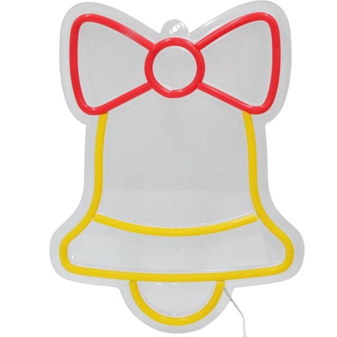 FIGURKA NEONOWA LAMPKA DZWONEK