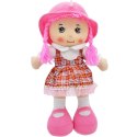 LALKA PRZYTULANKA SZMACIANKA Z DŻWIĘKIEM RÓŻOWA