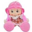 LALKA PRZYTULANKA SZMACIANKA Z DŻWIĘKIEM RÓŻOWA