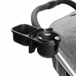 Uniwersalny uchwyt do wózka 3w1 na kubek telefon drobiazgi