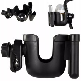 Uniwersalny uchwyt na kubek / butelkę i telefon do wózka dziecięcego