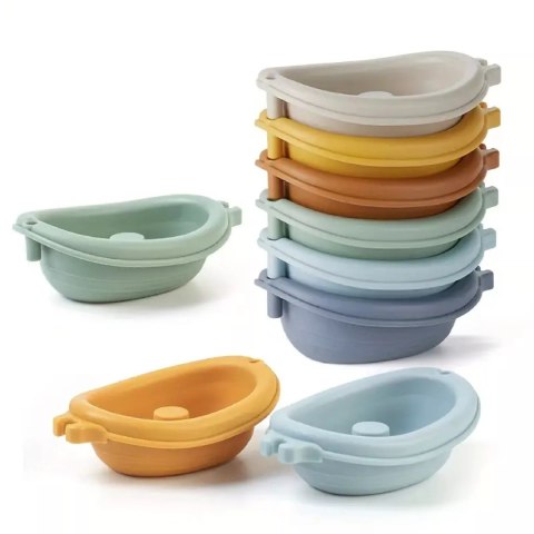 Zabawki do kąpieli na palce - zwierzątka silikonowe dla dzieci