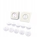 Zaślepki do gniazdek ochrona dzieci przed porażeniem prądem 15 szt.