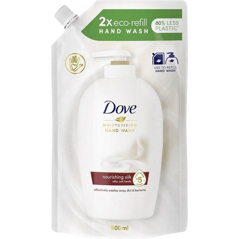 Mydło w płynie Dove 500ml zapas Nourishing silk