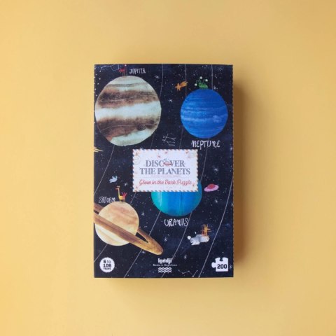 Puzzle Londji Odkryj Planety układ słoneczny 200 elementów 6+