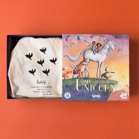 Puzzle kieszonkowe Londji Mój Jednorożec 24 elementy 4+