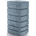 ZBIORNIK POJEMNIK NA WODĘ DESZCZÓWKĘ TOWER STONE 350L SMOOTH GRAY