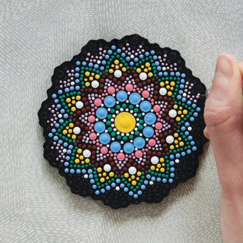 Zestaw do malowania kropkami Kształty