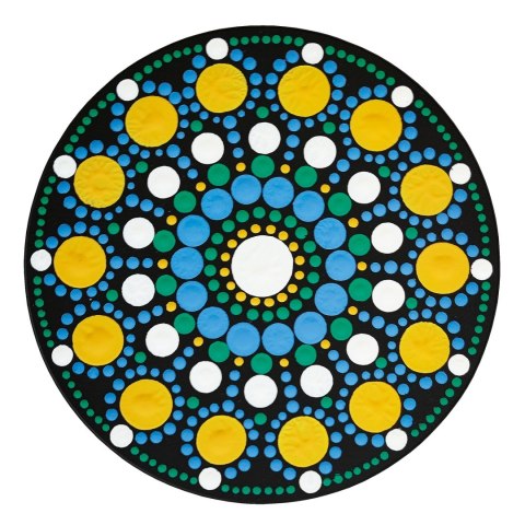 Zestaw do malowania kropkami Kształty