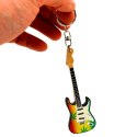 Breloczek - gitara Bob Marley, mahoń; EGK-0641