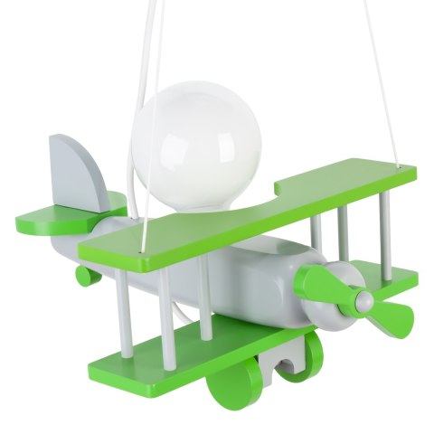 Lampa wisząca Samolot mały - szaro-zielony