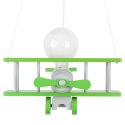 Lampa wisząca Samolot mały - szaro-zielony