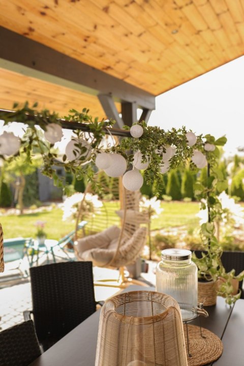 Drążek do dekoracji stołu BRO biały