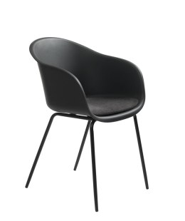 Krzesło Topley Arm czarne
