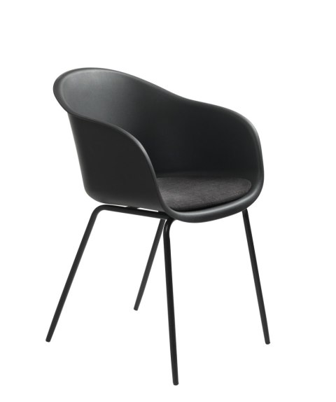 Krzesło Topley Arm czarne