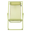 Leżak Canard składany zielony