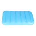 Materac dmuchany do pływania, leżak do opalania z poduszką 175cm niebieski