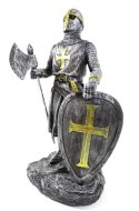 Rycerz - krzyżowiec - Figurka dekoracyjna - Wysokość 18cm - MC-23079
