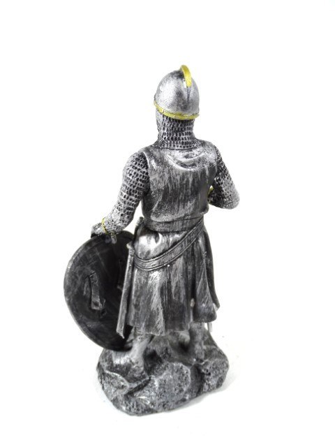 Rycerz - krzyżowiec - Figurka dekoracyjna - Wysokość 18cm - MC-23079
