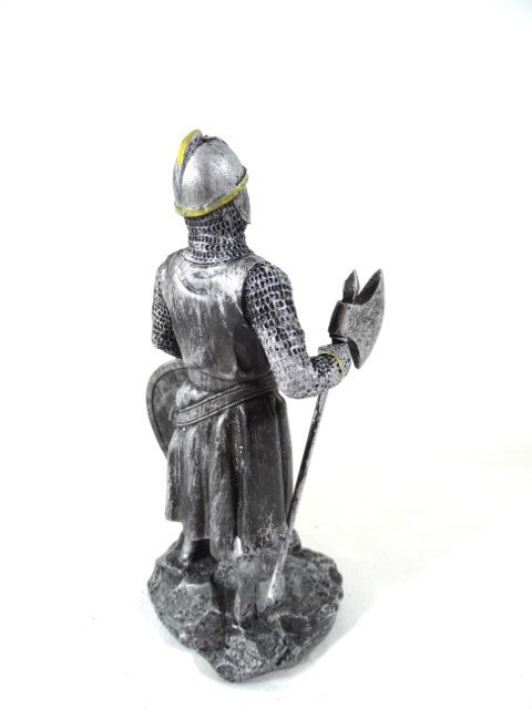 Rycerz - krzyżowiec - Figurka dekoracyjna - Wysokość 18cm - MC-23079