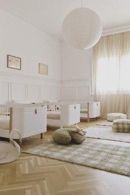 Dywan Bawełniany Vichy Matcha 90 × 120 cm, Swan Lake, Lorena Canals