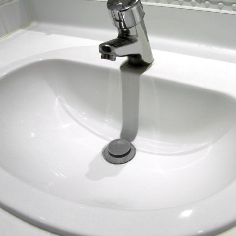 Korek do zlewu silikonowy niebieski