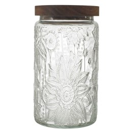 Słoik Cisele z pokrywką z akacji 1l
