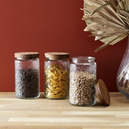 Słoik Cisele z pokrywką z akacji 1l