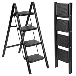 Drabinka 4-stopniowa metalowa EASYSTEP składana