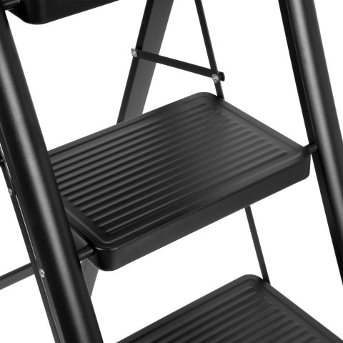 Drabinka 4-stopniowa metalowa EASYSTEP składana