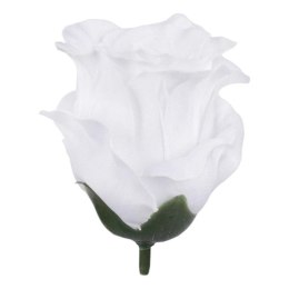 Biała róża w pąku główka wyrobowa