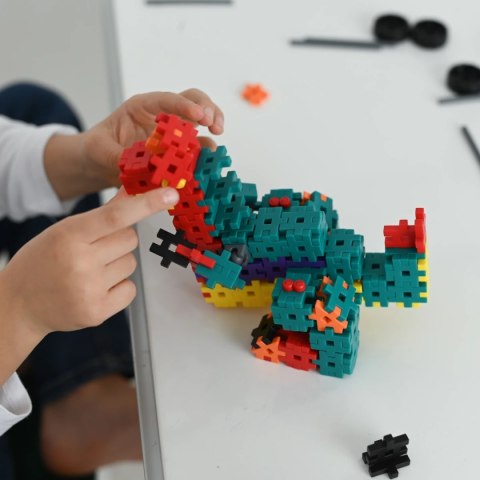 Klocki MELI Basic Tech+ 780 el. - wafle konstrukcyjne z mechanizmami 3+