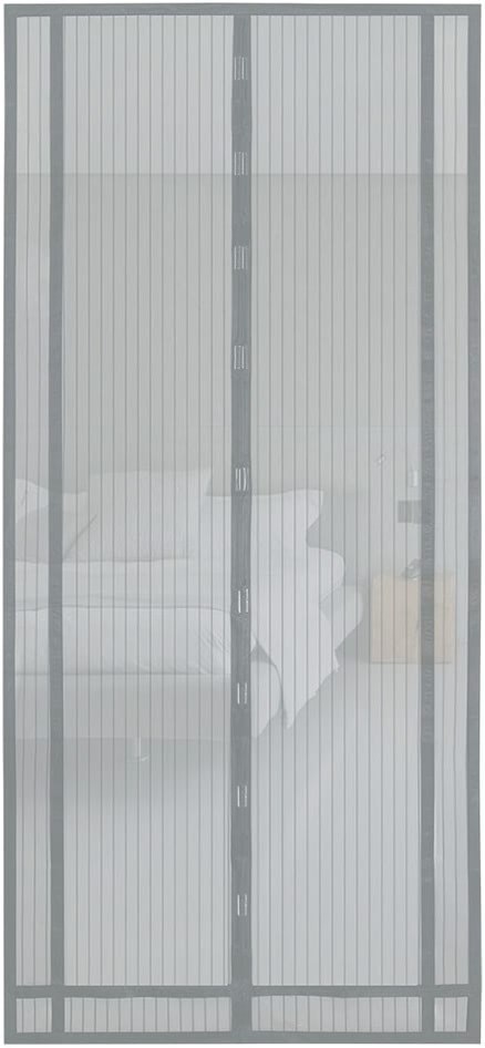 Moskitiera MAGNETYCZNA Drzwiowa do Przycięcia SZARA