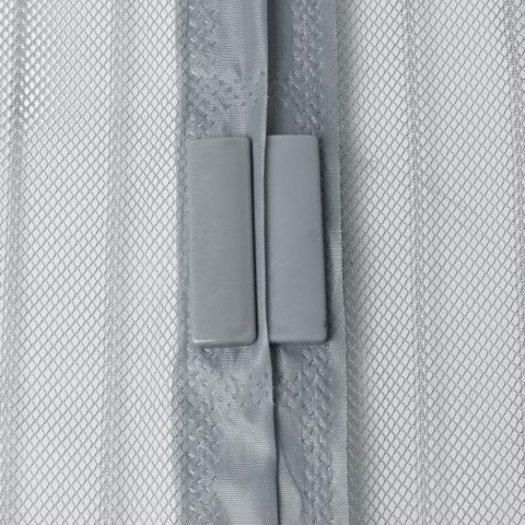 Moskitiera MAGNETYCZNA Drzwiowa do Przycięcia SZARA