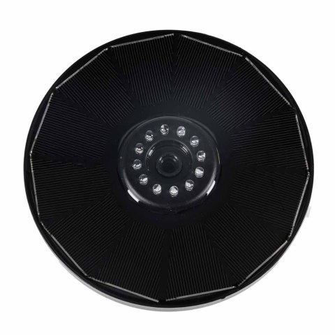 Fontanna solarna LUARO do oczka wodnego ogrodowa pompa pływająca LED RGB 16cm