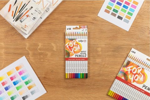 Kredki ołówkowe Darwi 24 kolory