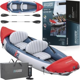 Bestway Dmuchany kajak 2-osobowy LITE-RAPID X2 + wiosła max 160kg 65077