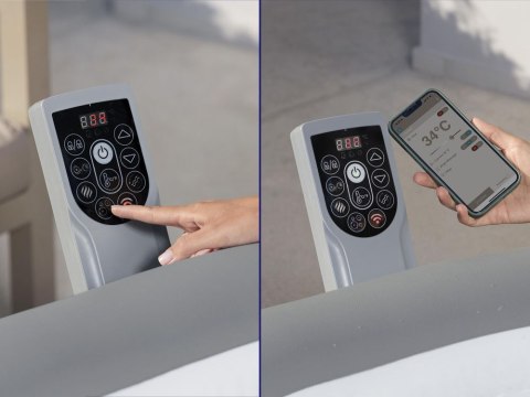 Bestway Lay-Z-Spa Hawaii AirJet 8 hydromasaż 6-8os WiFi aplikacja 6001J