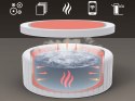 Bestway Lay-Z-Spa Hawaii AirJet 8 hydromasaż 6-8os WiFi aplikacja 6001J