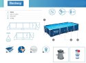 Bestway basen stelażowy 400 x 211 cm 8w1 56424