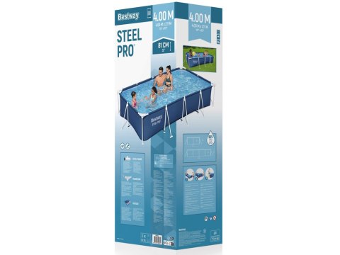 Bestway basen stelażowy 400 x 211 cm 8w1 56424