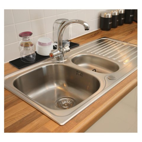 Mata ociekacz wąska czarna