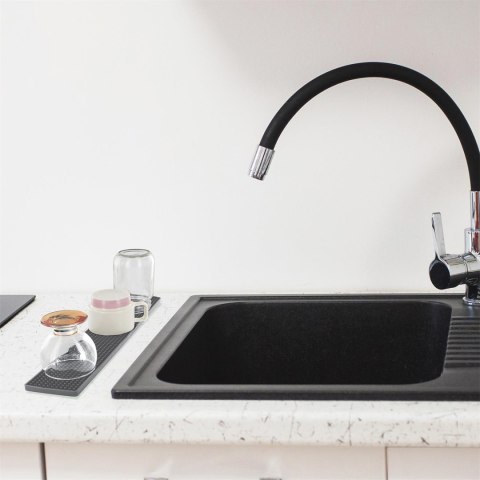 Mata ociekacz wąska szara