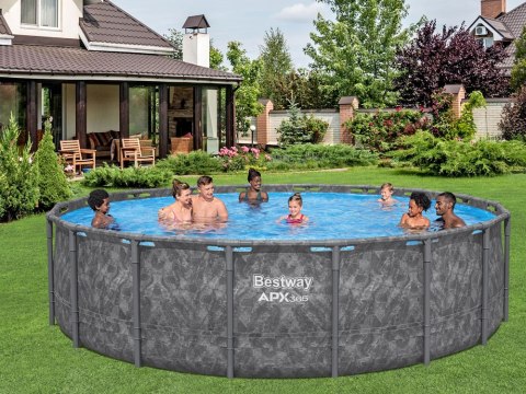 Bestway Basen stelażowy CAŁOROCZNY 549x132cm 6w1 561KC