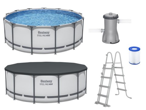 Bestway basen stelażowy 396x122cm 8w1 5618W