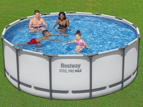 Bestway basen stelażowy 396x122cm 8w1 5618W