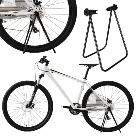 Stojak na rower uchwyt rowerowy serwisowy na tylne koło składany regulowany