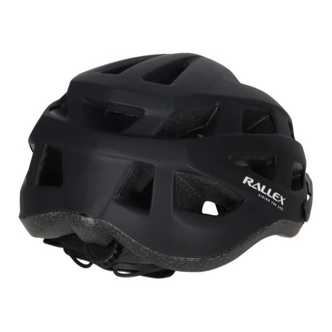 Kask rowerowy na rower RALLEX damski męski regulowany czarny M 54-58cm