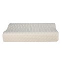 Poduszka ortopedyczna, ergonomiczna, profilowana z pianki memo zdrowotna do spania 30x50 cm - Deco Kremowa